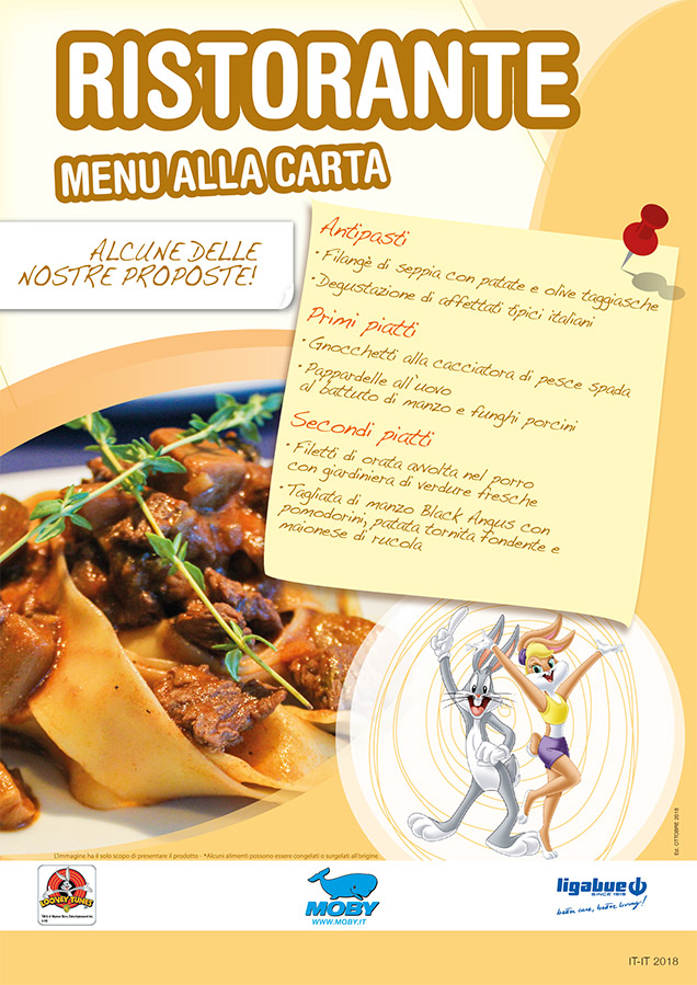 Restaurants à La Carte On Moby Ships And Ferries